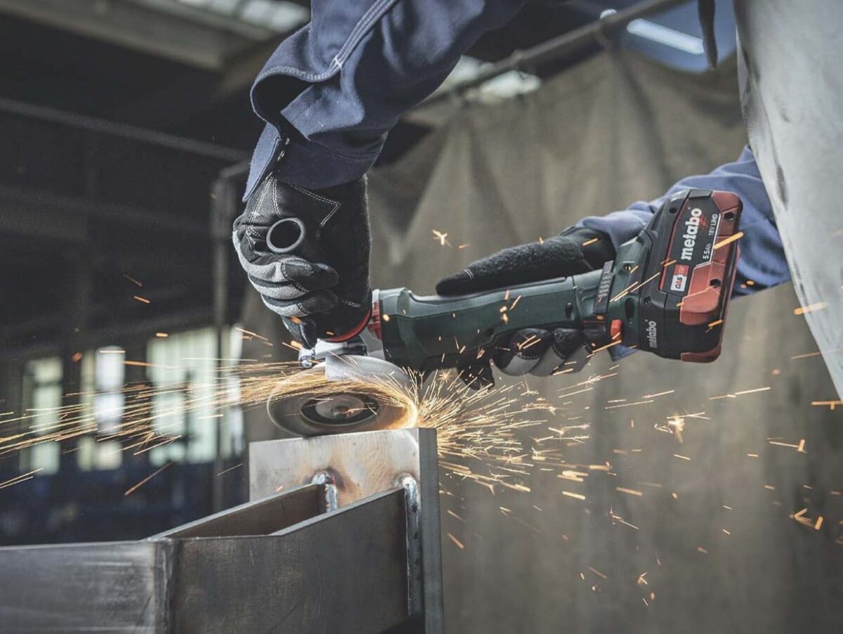 Metabo 18v 6-inch angle grinder