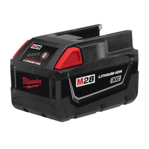 Milwaukee m28 lithium-ion battery innovation