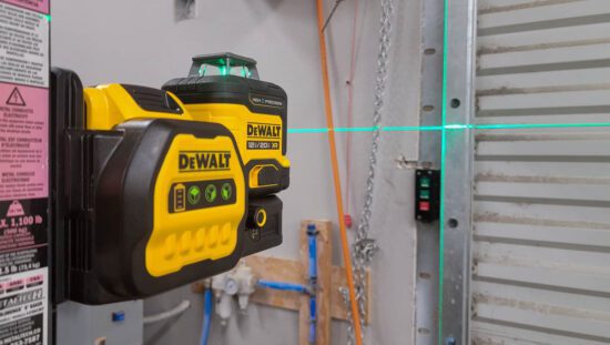 DeWalt 20V XR 3x360 Line Laser Level