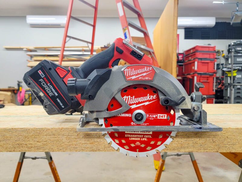 Milwaukee M18 Fuel 7-1/4 Inch Circular Saw Profile