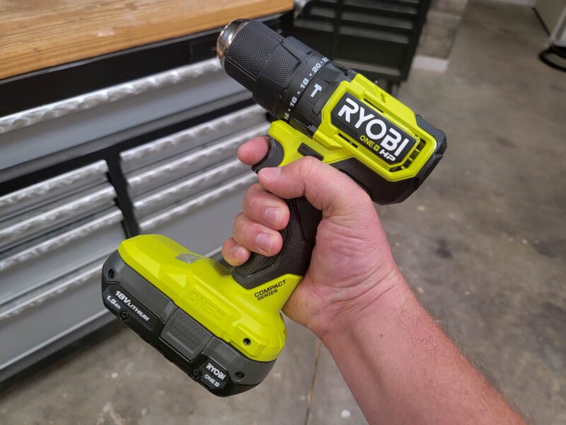 Ryobi 18V Hammer Drill Profile