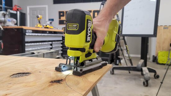 Ryobi barrel grip jigsaw