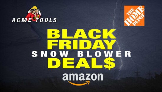 Black Friday Snow Blower Deals