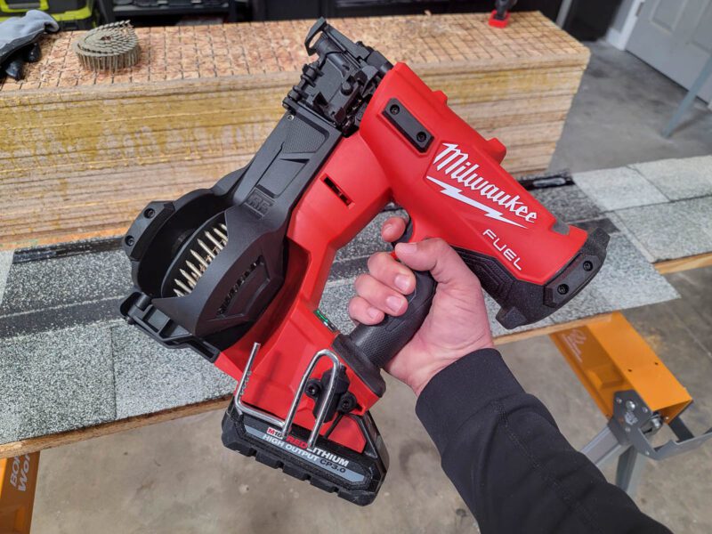 Milwaukee Roofing Nailer profile