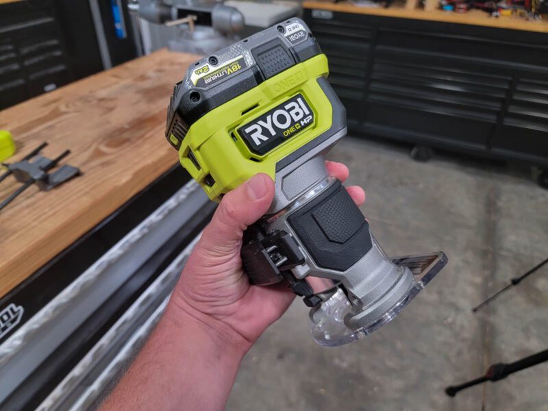 Ryobi Cordless Router Profile