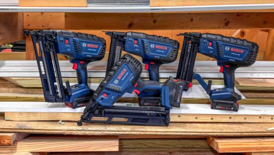 Bosch 18V Cordless Nailers and Staper