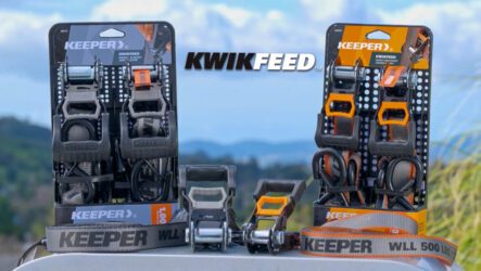 Keeper Kwikfeed Ratchet Straps