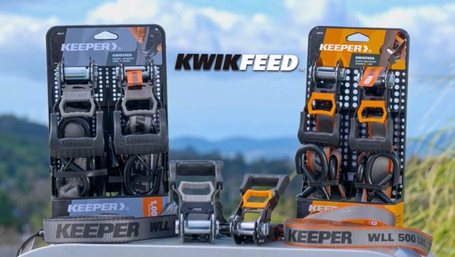 Keeper Kwikfeed Ratchet Straps