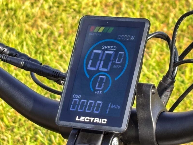 Lectric XPress 750 Commuter eBike LCD Screen