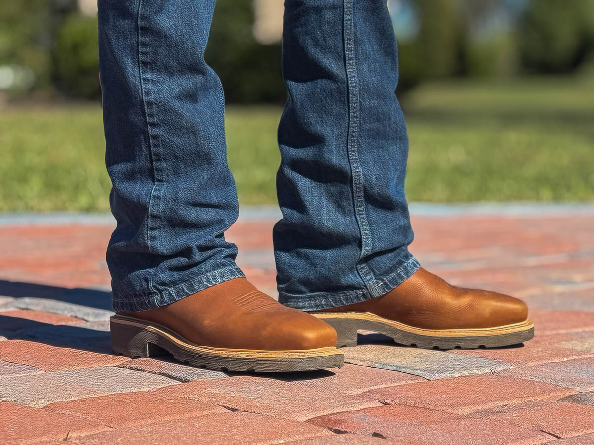 Tecovas LongHaul Square Toe Work Boots