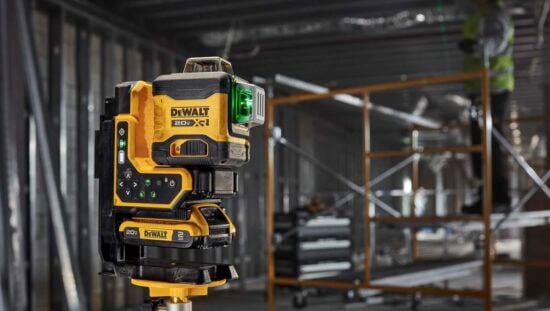 DeWalt 20V Max Remote Control Cross Line Laser