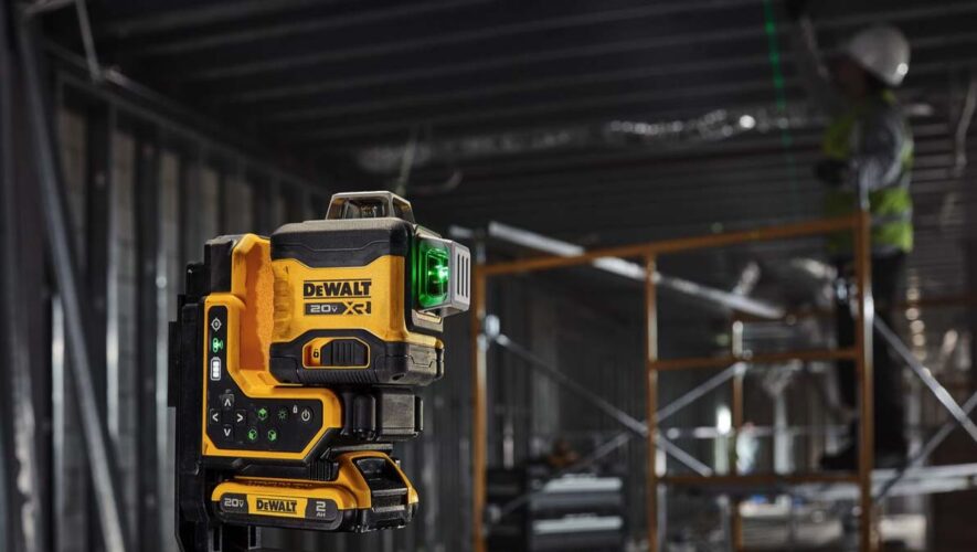 DeWalt 20V Max Remote Control Cross Line Laser