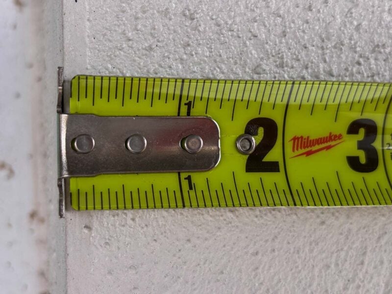 Tape Measure Hook Pulled Out