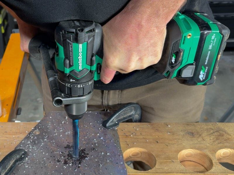 1/2-inch metal drilling