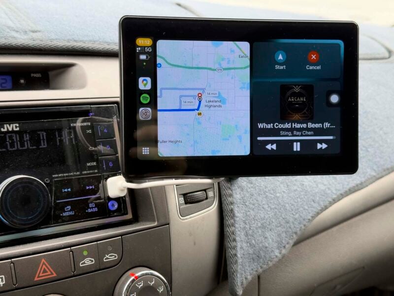 Lamtto Smart Screen CarPlay navigation