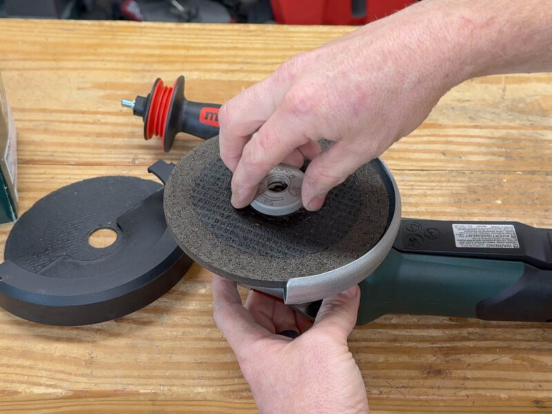 Metabo Tool Free Disc Change