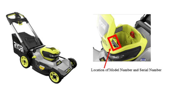 Ryobi Mower Recall