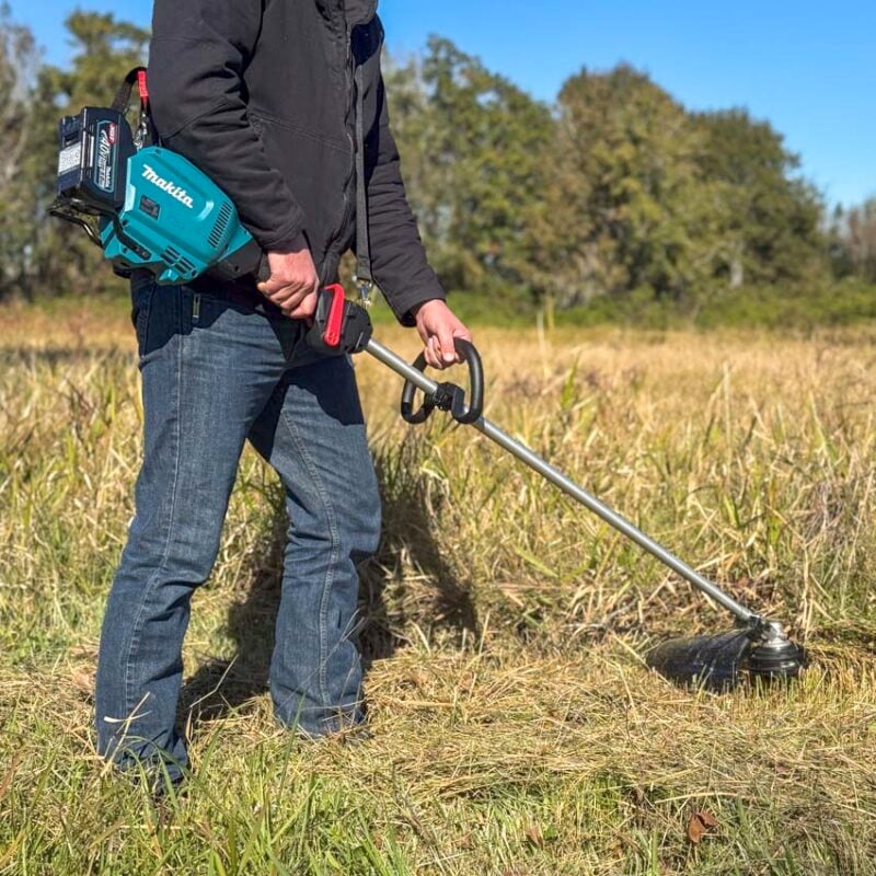 Best Battery-Powered String Trimmer Pro Performance: Makita 40V max XGT GRU07