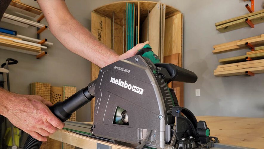 Metabo HPT MultiVolt Track Saw