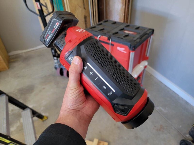 Milwaukee M12 Packout Jobsite Speaker Profile