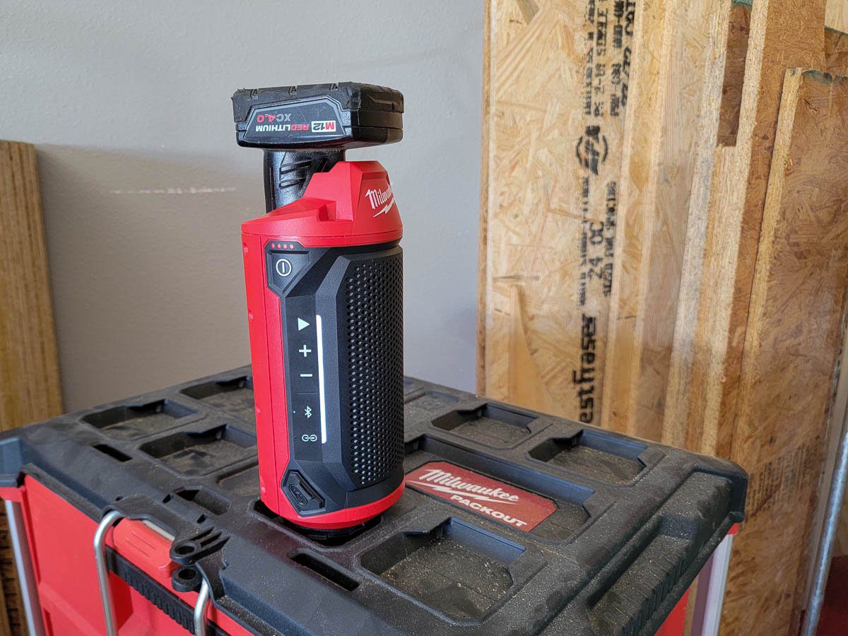 Milwaukee M12 Packout Jobsite Radio