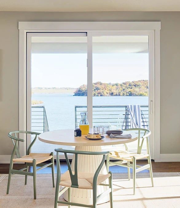 Pella Upgraded Wood Sliding Patio Doors