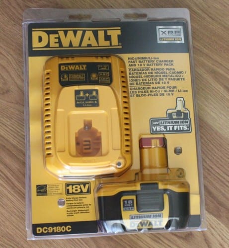 DeWALT DC9180C Lithium-Ion XRP Battery And Charger Review