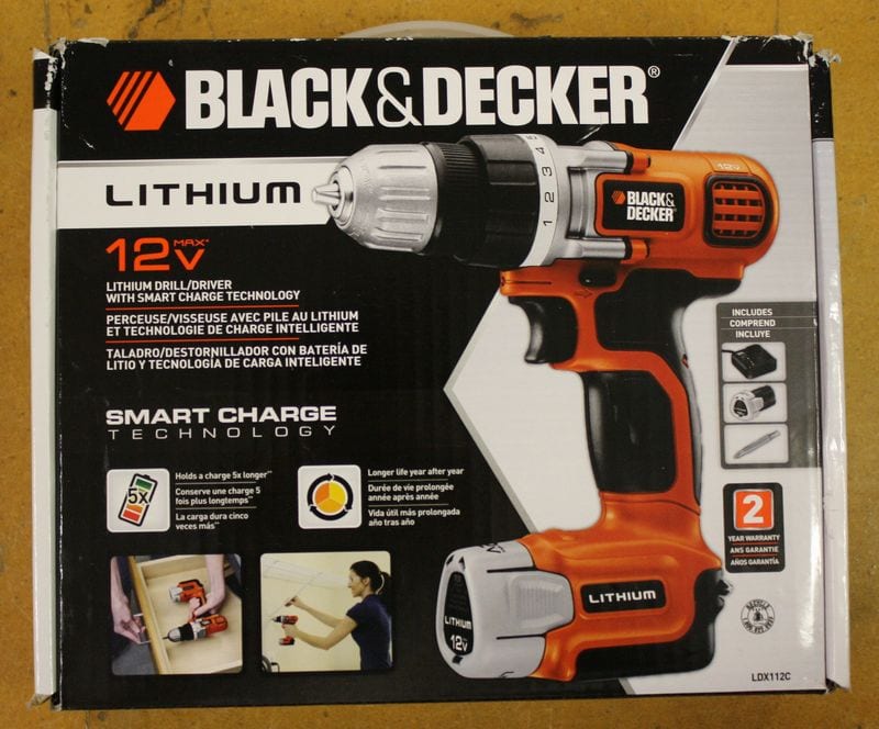 Black & Decker BDCDD12C 12V MAX* Cordless Lithium Drill-Driver